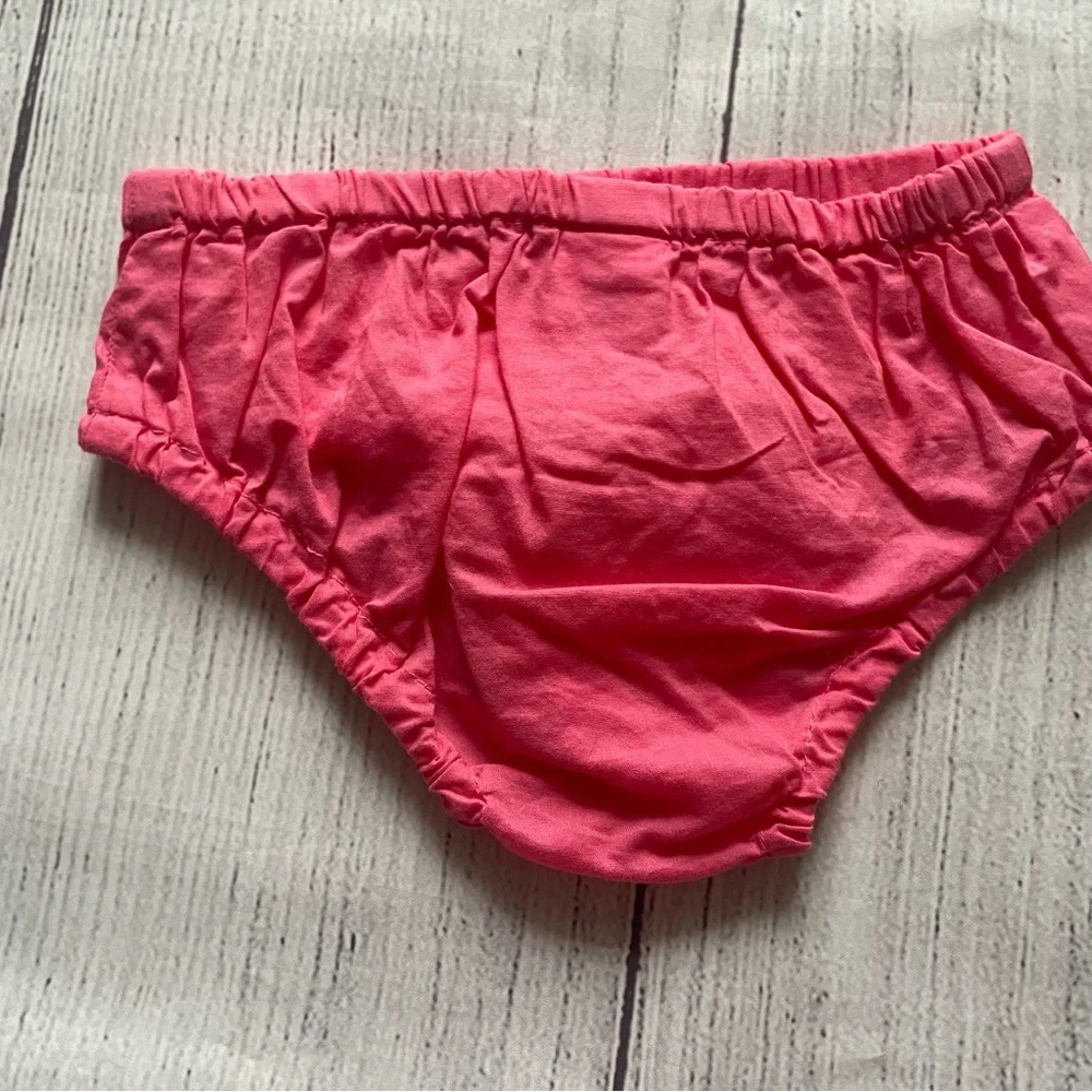 Gymboree Hot Pink & Coral Bummies Size 6-12 months